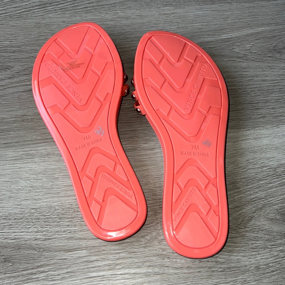 Vince Camuto Jelly Sandals Size 7 - Picture 5 of 5